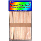 Craft Sticks, Jumbo (5.5" Long, 0.4" Wide and 1 1/3" Thick), Natural, 50 pcs, Case Pack of 48, Ideal for Bulk Buyers