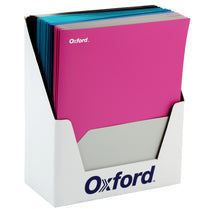 Oxford Poly Quad-Pockets, Twin-Color Folders, Assorted Colors, Case Pack of 25, Ideal for Bulk Buyers