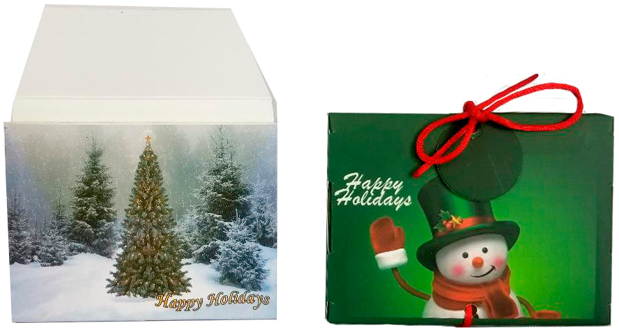 Christmas Gift Card Holder, 2 pack, Case Pack of 48 , Ideal for Bulk Buyers