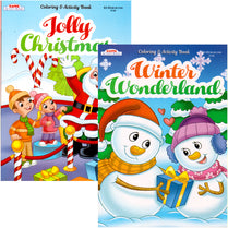 Winter Wonderland, Coloring & Activity Book , Case Pack of 80 , Ideal for Bulk Buyers