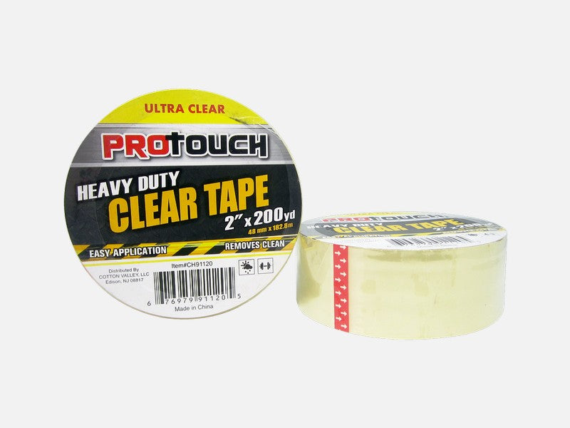 2'' X 200 YD CLEAR TAPE - 24