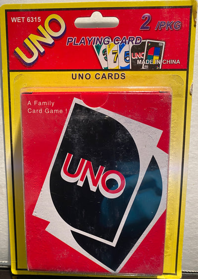 Uno Card Game Multicolor,  Case Pack of 2,  Ideal for Bulk Buyers