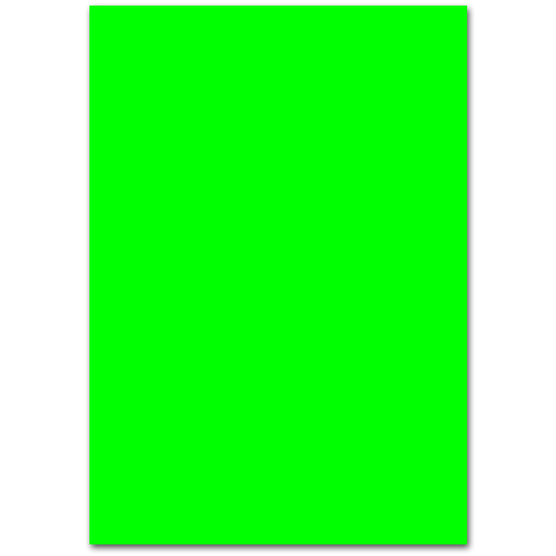Foam Board, 20" x 30", Neon Green, Case Pack of 25, Ideal for Bulk Buyer