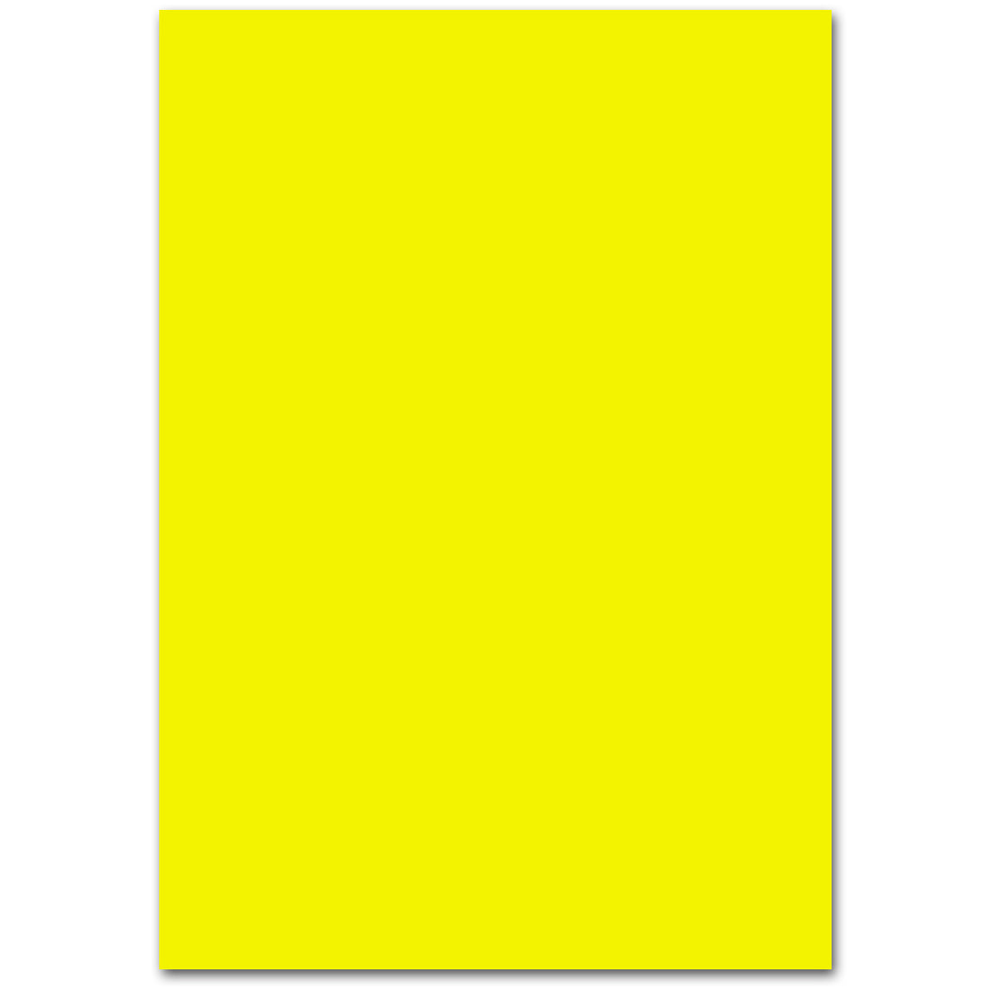 Foam Board, 20" x 30", Neon Yellow, Case Pack of 25, Ideal for Bulk Buyer