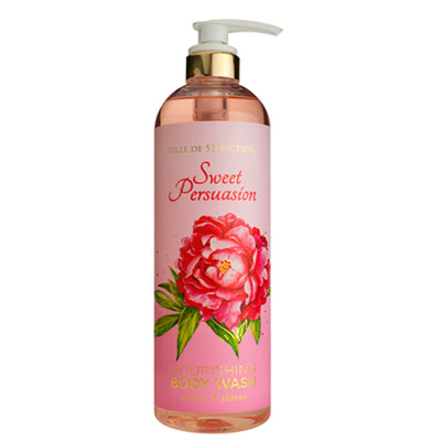 Gel Body Wash, Sweet Persuasion , 33.8 Oz, Case Pack of 12, Ideal for Bulk Buyers